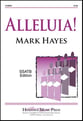 Alleluia SSATB choral sheet music cover